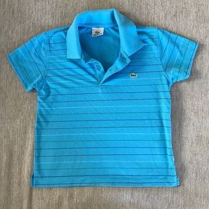 EUC Lacoste Boy's Striped Polo Size 4